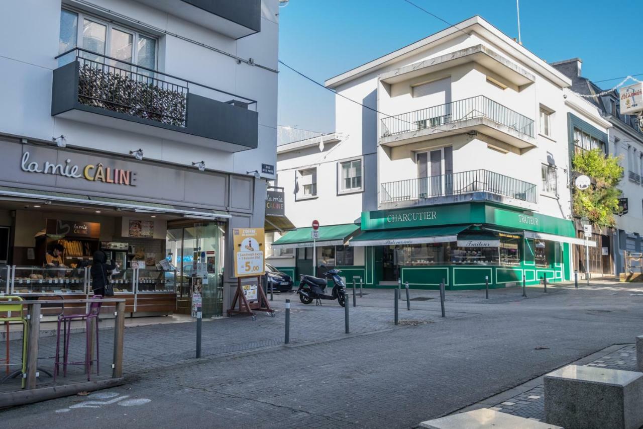 Ferienwohnung - Grand Standing - Terrasse - Internet - Lorient Exterior foto